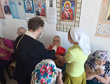 Протоиерей Роман Мясников посетил Дом престарелых пос. Садовый
