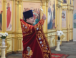 Приход храма в честь Успения Пресвятой Богородицы ст. Калитвенской молитвенно отметил престольный праздник придела в честь великомученика Димитрия Солунского