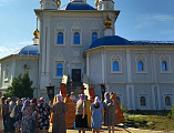 В храме Донской иконы Божией Матери г. Новошахтинска почтили память священномученика Александра, епископа Команского, небесного покровителя города Новошахтинска и горняков