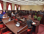 Благочинный приходов Александровск-Грушевского округа протоиерей Сергий Яценко принял участие в заседании Общественной палаты города Шахты четвертого созыва