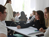 Сестры милосердия Донского храма посетили молодежное мероприятие «ПРО офис»