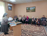 Выставка православной книги прошла в доме престарелых посёлка Садовый
