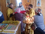 В храме в честь Архистратига Михаила в хут. Пономарев молитвенно отметили престольный праздник
