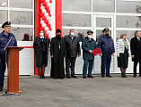 Благочинный приходов Нижнедонского округа принял участие в торжественном открытии новой пожарной части в ст. Заплавской