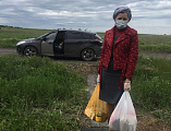Работа сестер милосердия Донского храма г. Новошахтинска в условиях пандемии