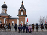 Конный переход Миллеровского юрта прошёл в память о погибших в СВО казаках