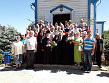 Шахтинский приход Вознесения Господня совершил паломничество в Покровский Верхнемакеевский мужской монастырь
