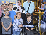 В Свято-Покровский храм г. Каменск-Шахтинский прибыл крестный ход с чудотворной Табынской иконой Божией матери
