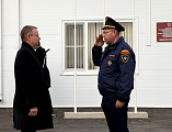 Благочинный приходов Нижнедонского округа принял участие в торжественном открытии новой пожарной части в ст. Заплавской