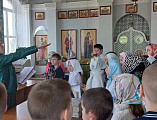 Экскурсия учащихся школы № 3 в Никольский храм