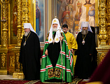 Преосвященнейший епископ Симон сослужил Предстоятелю Русской Церкви за освящением кафедрального собора Рождества Пресвятой Богородицы г. Ростова-на-Дону