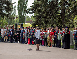В день 80-летия Великой Победы духовенство вместе с шахтинцами почтило память героев Великой Отечественной войны