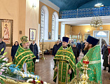 Соборное богослужение духовенства в Чернышевском благочинии