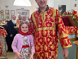 Соборное богослужение в храме Покрова Пресвятой Богородицы слободы Никольской    