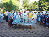 Престольный праздник в честь Рождества великого пророка Предтечи и Крестителя Господня Иоанна молитвенно отметили в ст. Боковской