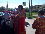 Пасхальный крестный ход в ст. Боковской
