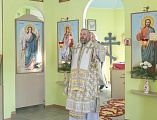 В престольный день Преосвященнейший епископ Симон совершил Божественную литургию в храме праведного Иосифа Обручника города Шахты