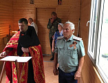 В поселке Прохоровка в храме-часовне священномученика Ермогена, Патриарха Московского и всея Руси отметили престольный праздник