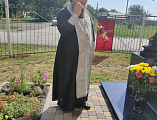 Духовенство и прихожане храма святителя Тихона Задонского ст. Кривянской почтили память своего бывшего настоятеля