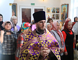 Епископ Шахтинский и Миллеровский Симон совершил воскресную Божественную литургию в храме великомученицы Варвары города Гуково