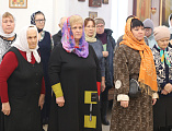 С архипастырским визитом Преосвященнейший епископ Симон совершил Божественную литургию в храме великомученицы Варвары города Гуково