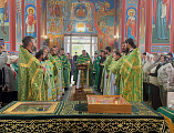 Святыня земли Донской: в Каменске-Шахтинском торжественно встретили мощи праведного Павла Таганрогского
