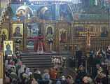 Праздников Праздник и Торжество из Торжеств. В праздник Светлого Христова Воскресения в Покровском кафедральном соборе г. Шахты состоялось торжественное богослужение