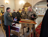 Традиционная встреча с духовником и приведение к присяге казаков станицы Мало- Несветаевской состоялись в храме Донской иконы Богородицы