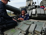 Иерей Сергий Липень посетил военнослужащих 163-го танкового полка