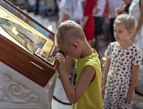 Молебен на начало учебного года и торжественная линейка в воскресной школе Покров