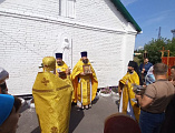 Приход в честь святой равноапостольной княгини Ольги п. Горный соборным богослужением отметил свой престольный праздник