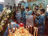 В Покровском храме слободы Никольской - престольный праздник
