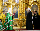 Преосвященнейший епископ Симон сослужил Предстоятелю Русской Церкви за освящением кафедрального собора Рождества Пресвятой Богородицы г. Ростова-на-Дону