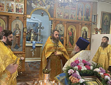 Соборное богослужение в храме станицы Мальчевской