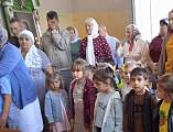 Престольный праздник Рождества Пресвятой Богородицы отметили в хуторе Ажинове