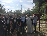 Экскурсии первокурсников казачьего кадетского техникума г. Миллерово в Пантелеимоновский храм