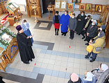 В Донском храме г. Новошахтинска состоялась встреча благополучателей проекта «Круг спасения» с настоятелем и руководителем проекта