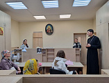 Член молодежного семейного клуба «Верность» приняла участие в молебне преподобному Андрею Рублёву