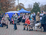 Праздничное мероприятие, посвященное Покрову Пресвятой Богородицы, состоялось на Соборной площади г. Шахты