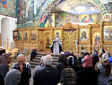 В cреду Страстной седмицы епископ Симон совершил Литургию в Покровском кафедральном соборе г. Шахты