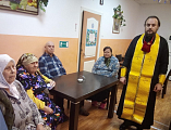 Иерей Антоний Бережной с пастырским визитом посетил дом-интернат для престарелых и инвалидов
