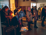 В понедельник первой седмицы Великого поста епископ Шахтинский и Миллеровский Симон совершил великое повечерие с чтением Великого канона преподобного Андрея Критского в Покровском соборе города Шахты