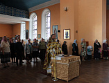 В день празднования Усекновения главы Крестителя Иоанна в Свято-Никольском храме станицы Обливской отслужен молебен о страждущих от недуга винопития»