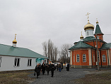 Преосвященнейший епископ Симон совершил Божественную литургию в храме святого благоверного князя Александра Невского г. Шахты