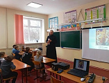Встреча с катехизатором в Нижне-Калиновской школе: о празднике Сретения и смысле человеческой жизни