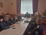 При храме Архистратига Михаила п. Каменоломни прошел очередной Совет атаманов Нижнедонского юрта