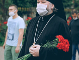 Преосвященнейший епископ Симон принял участие во всероссийской минуте молчания, посвященной скорбной дате начала Великой Отечественной войны
