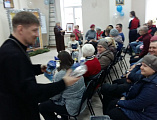 В Каменской общине глухих и слабослышащих в честь святого праведного Иоанна Кронштадского отметили Рождество Христово