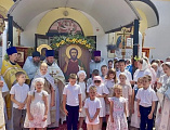 Престольный праздник в храме честь Рождества великого пророка Предтечи и Крестителя Господня Иоанна молитвенно отметили в станице Боковской