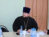 Епархиальный совет, посвященный вопросам предосторожности в связи с угрозой распространения коронавирусной инфекции, состоялся в Шахтинской епархии
